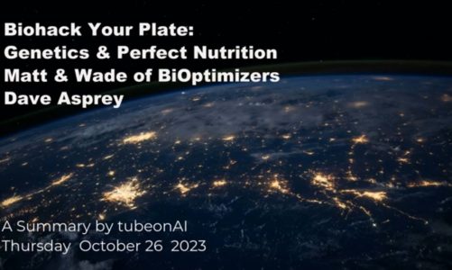 Biohack Your Plate: Genetics & Perfect Nutrition | Dave Asprey