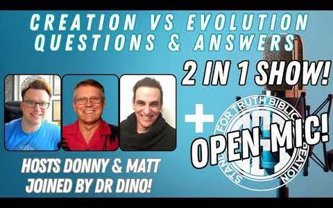 Open Mic Debate | With Dr. Dino || Soteriology, Eschatology, & Creation vs. Evolution