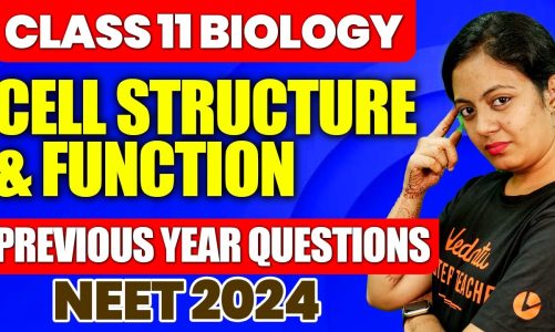Cell Structure & Function L6 | Class 11 Biology | NEET 2024 | Nivetha Ma'am